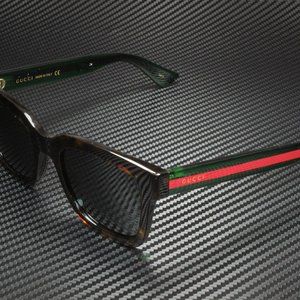 Gucci Green Grey 52mm Sunglasses
